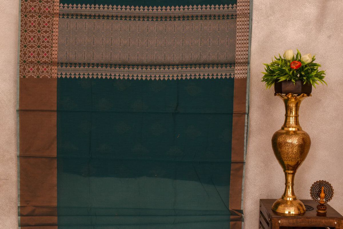 Blended cotton saree SS3110