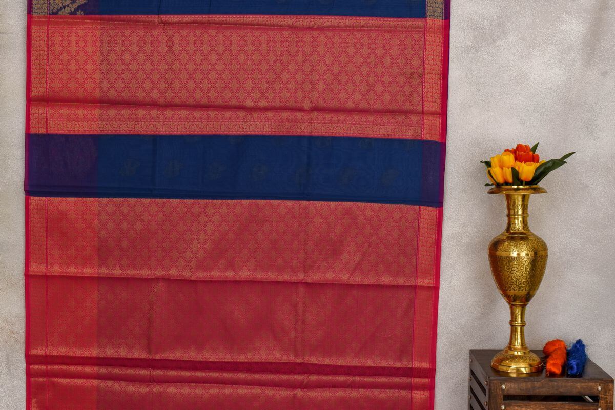Blended cotton saree SS2569