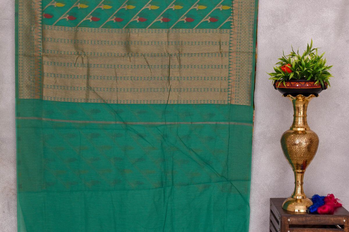 Blended cotton saree SS2323