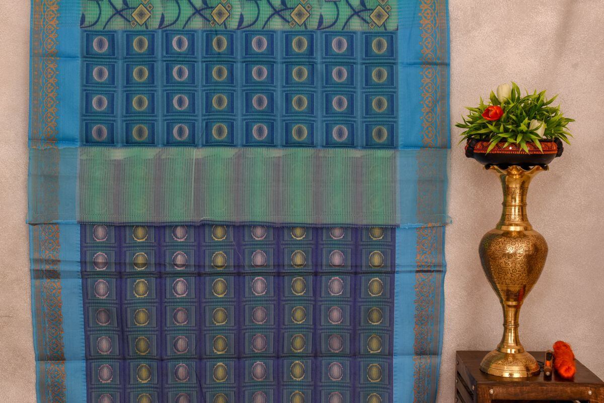 Blended cotton saree SS2954