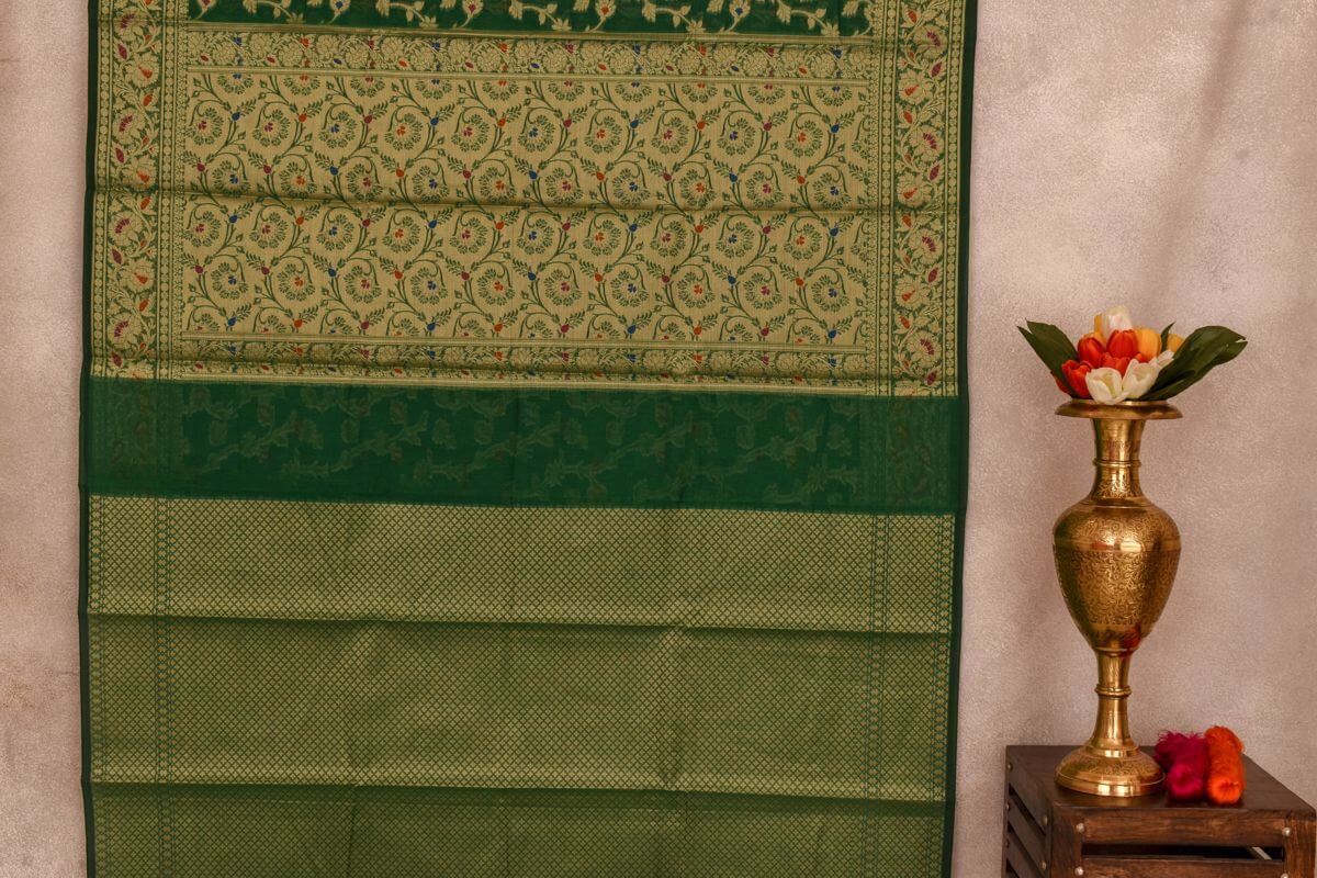 Blended cotton saree SS2990