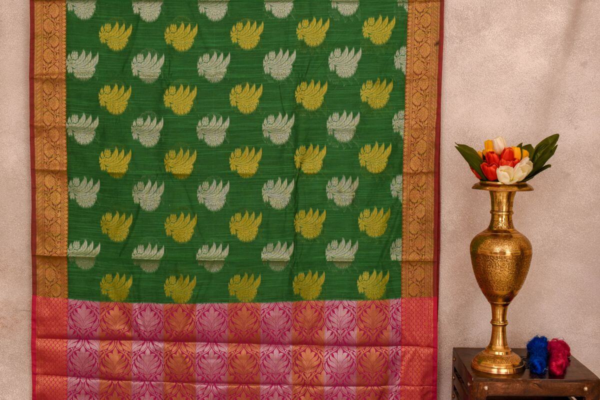 Blended cotton saree SS3071