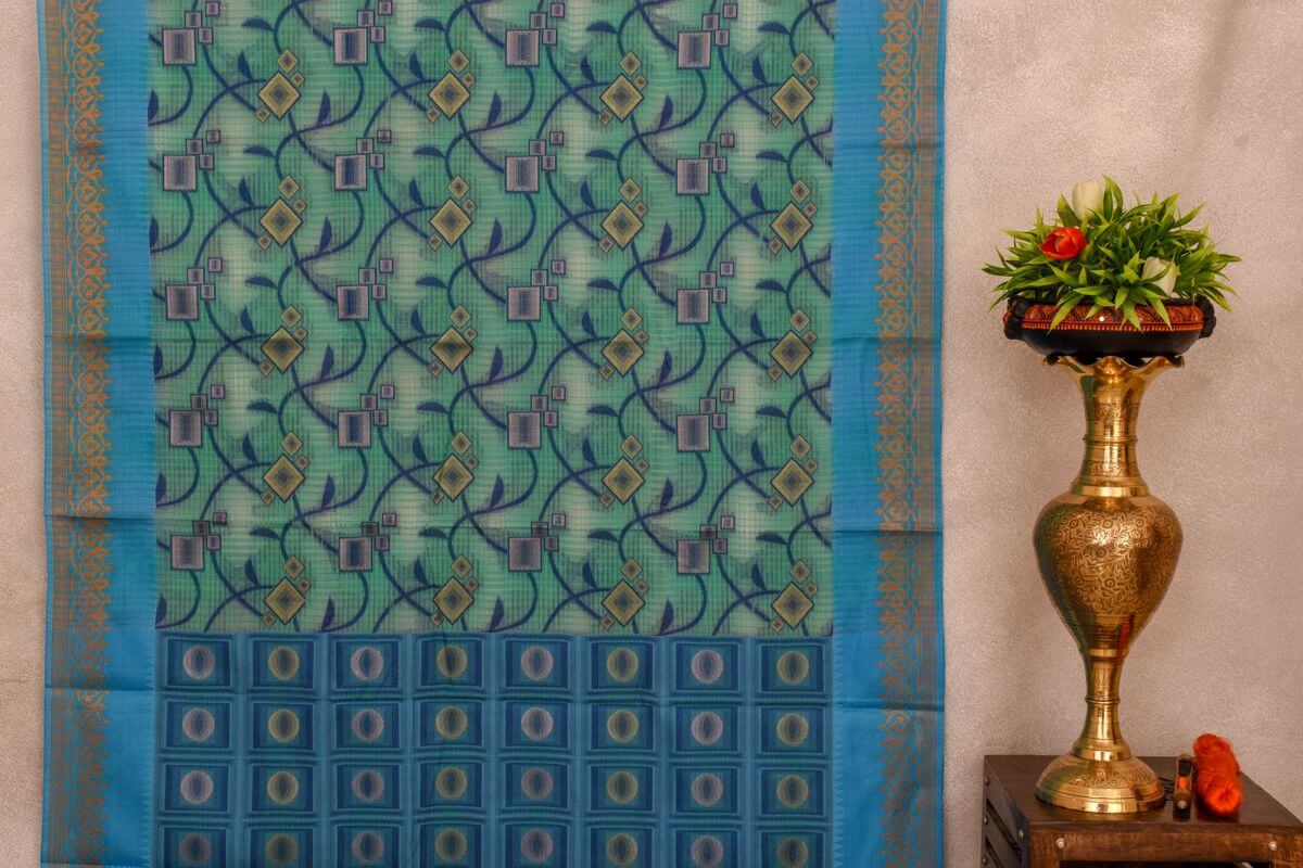 Blended cotton saree SS2954