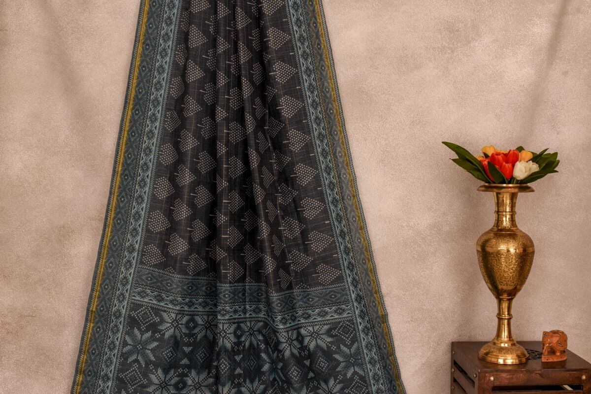 Blended cotton saree SS3436