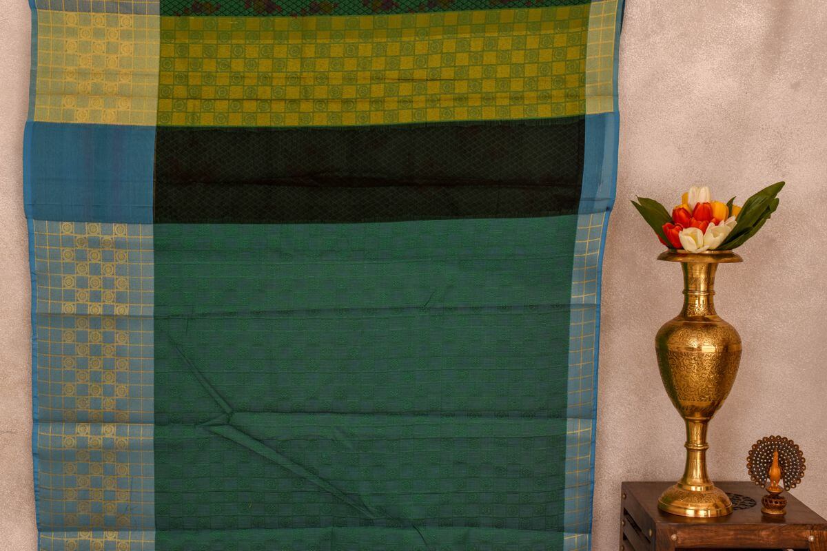 Blended cotton saree SS3053