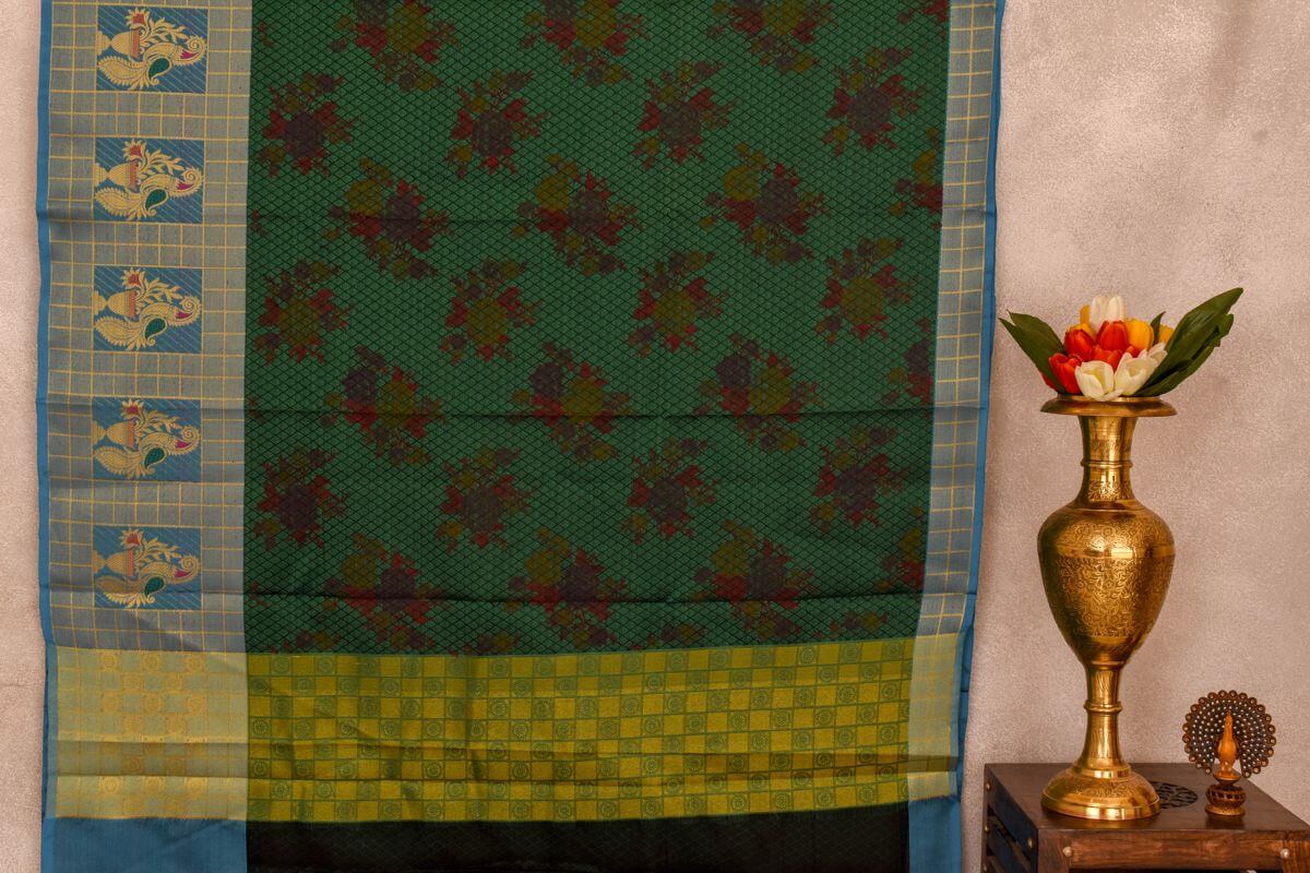 Blended cotton saree SS3053