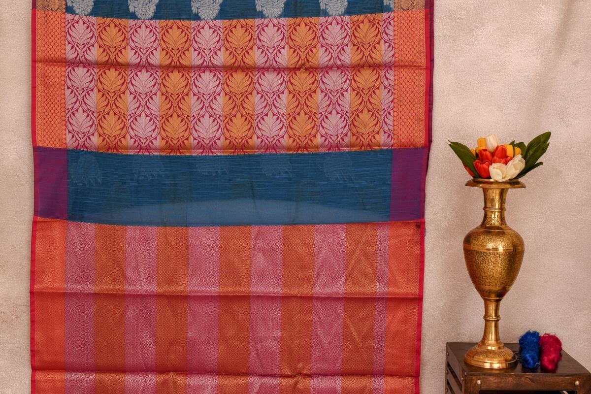 Blended cotton saree SS3074