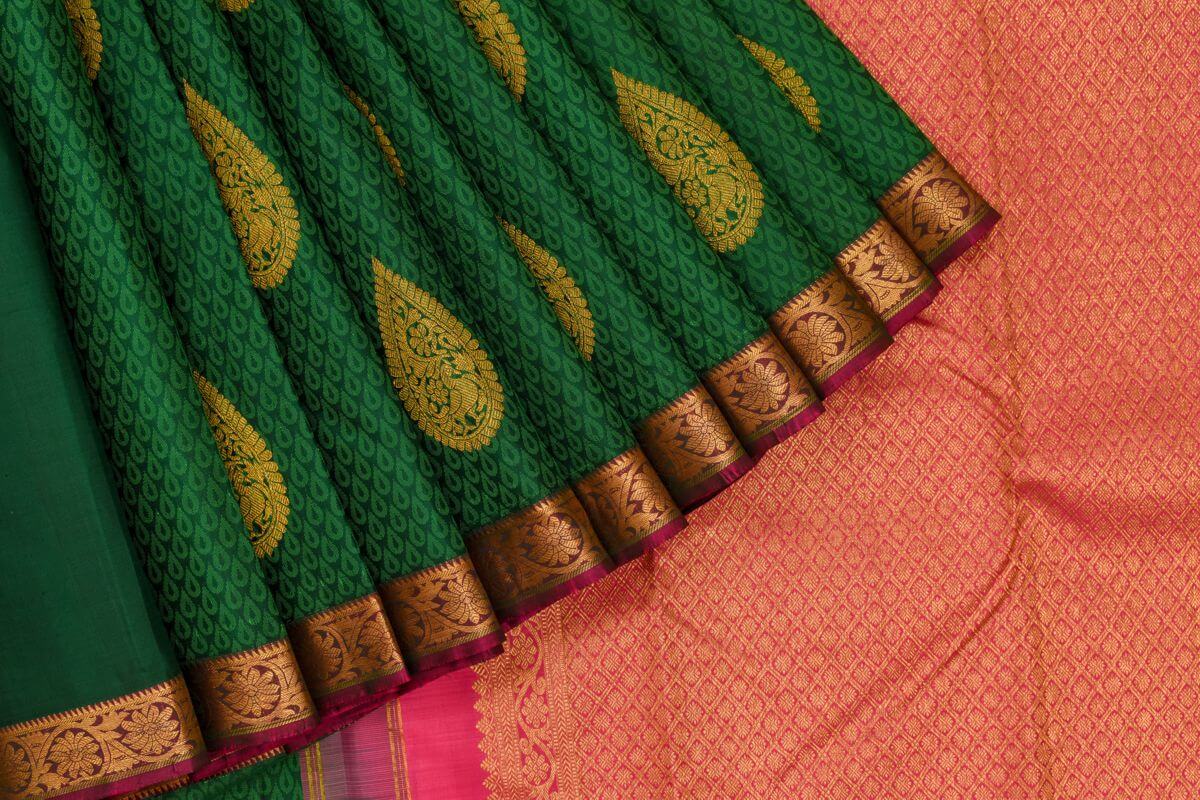 Kanjivaram silk saree SS3300