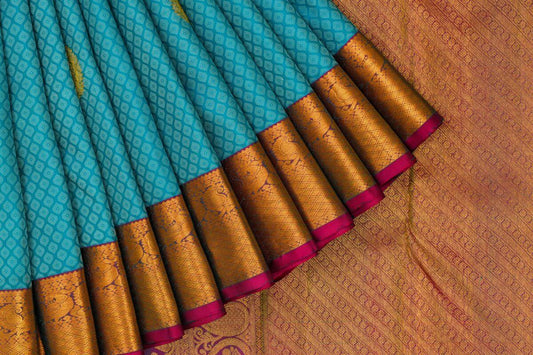 Kanjivaram silk saree SS3334