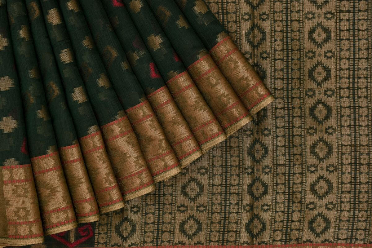 Blended cotton saree SS3188