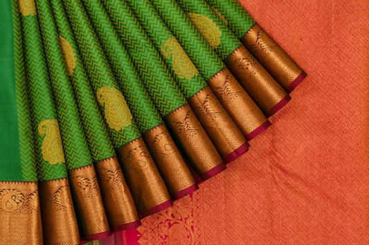 Kanjivaram silk saree SS3316