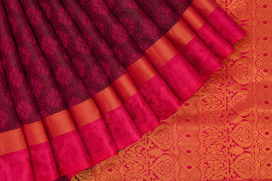 Soft silk saree AC699