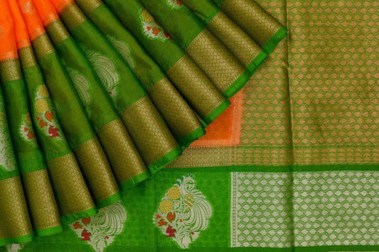Blended cotton saree SS2778