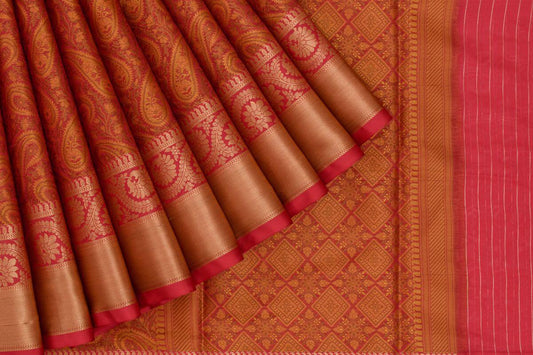 Blended cotton saree SS2948