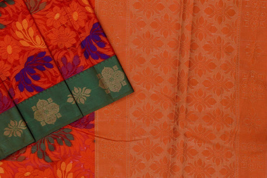 Blended cotton saree SS2565