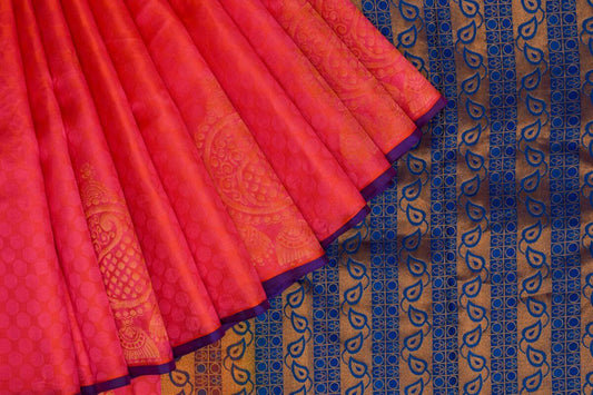 Soft silk saree AC581
