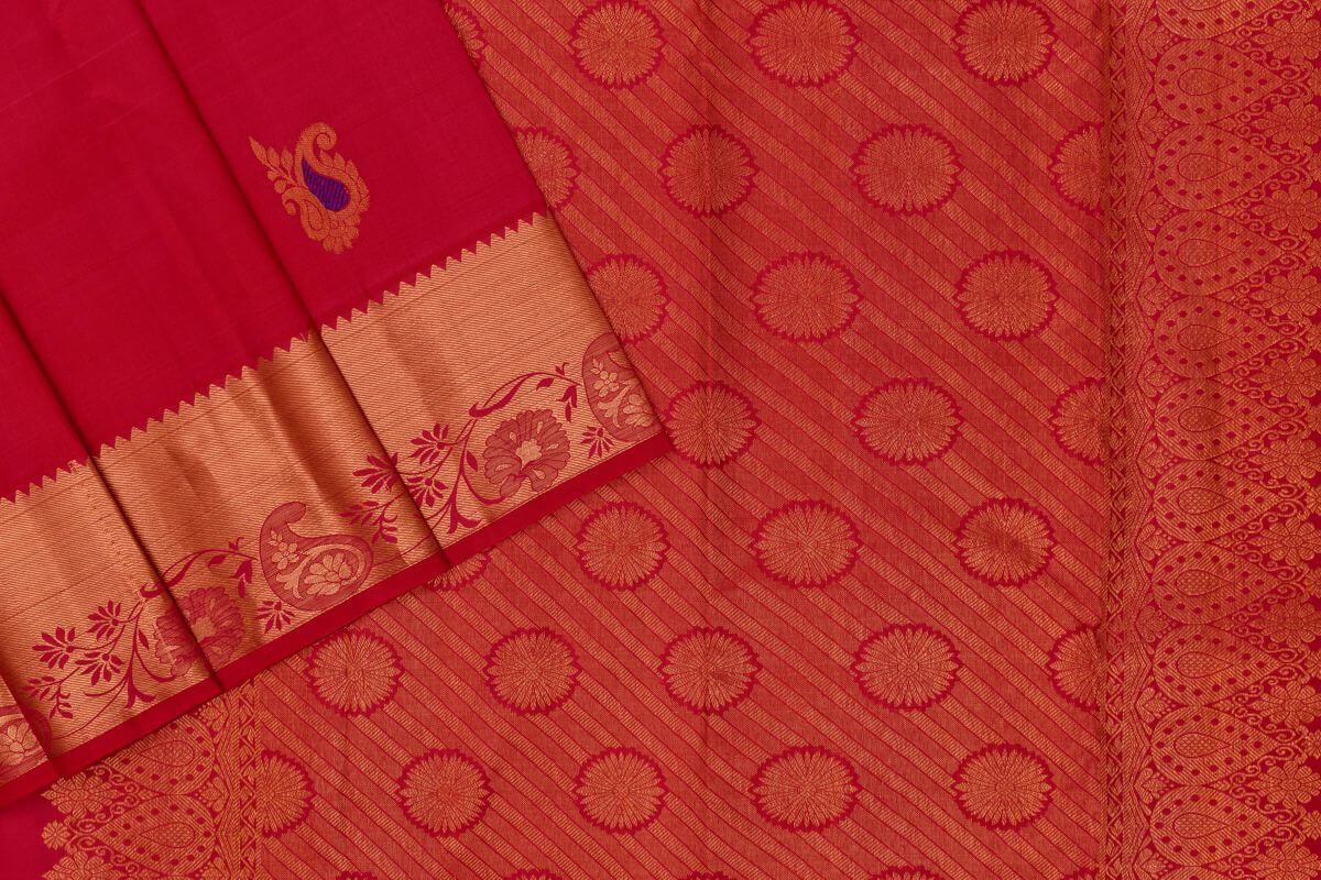 Kanjivaram silk saree SS2546