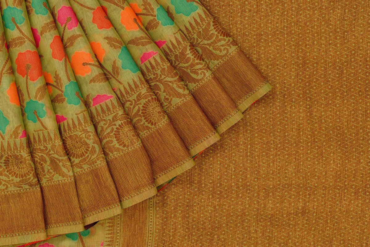 Blended cotton saree SS2987