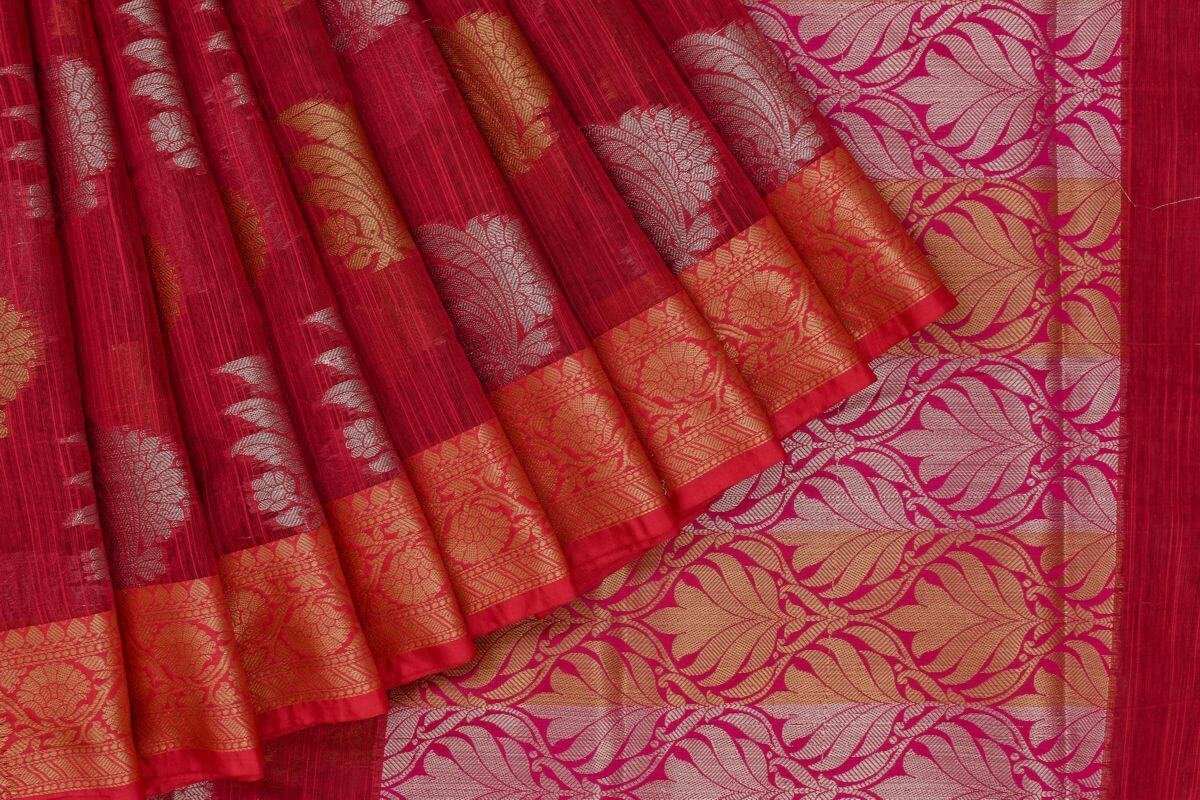 Blended cotton saree SS3070