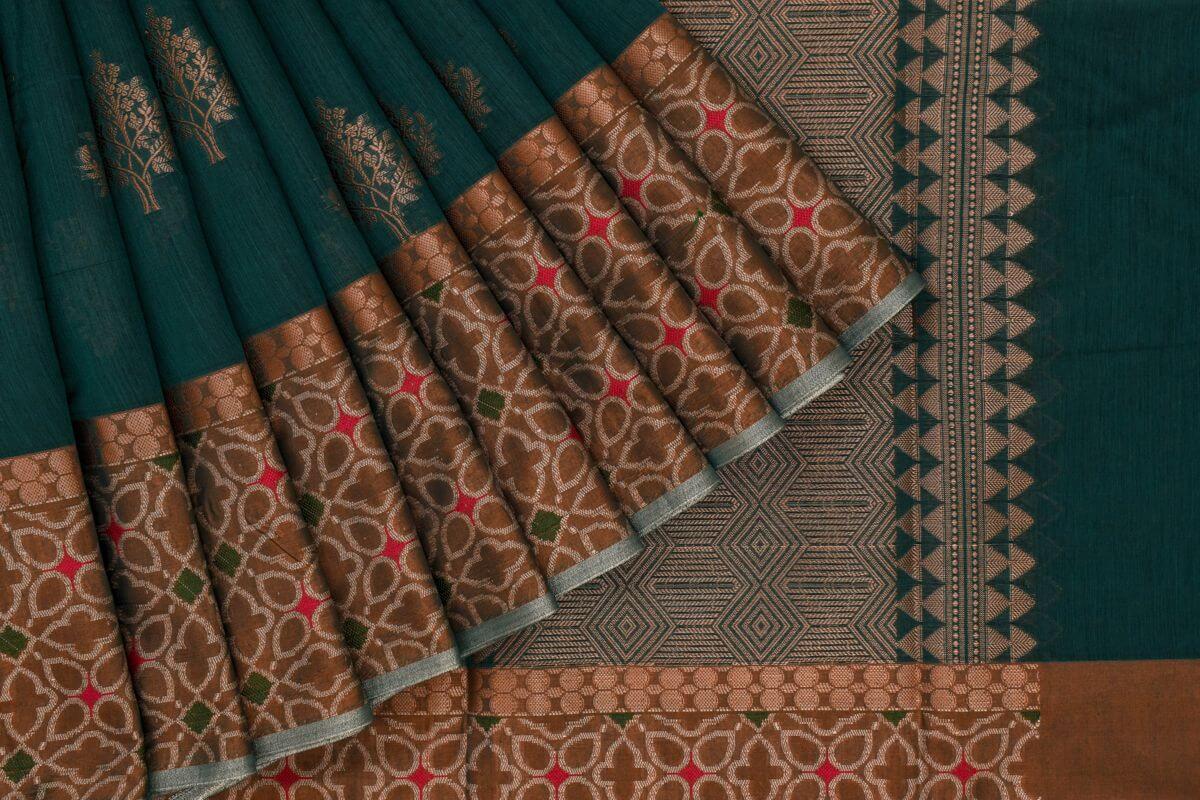 Blended cotton saree SS3110