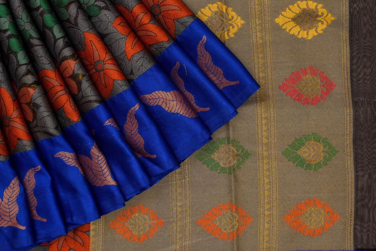 Blended cotton saree SS2876