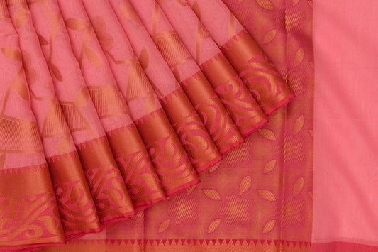 Blended cotton saree SS3199