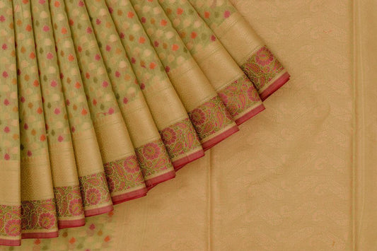 Blended cotton saree SS2991
