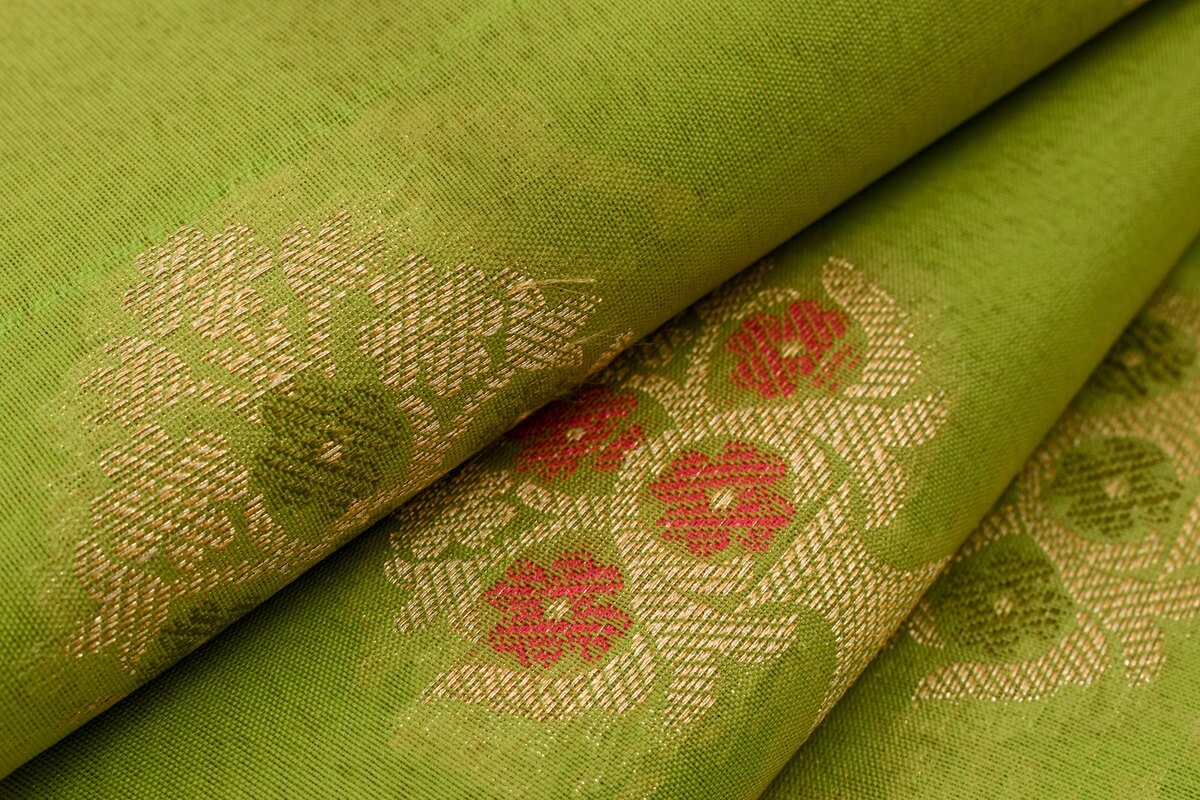 Blended cotton saree SS3547