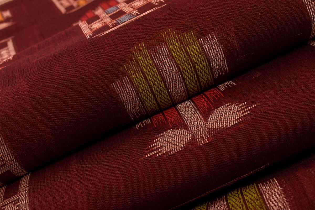Blended cotton saree SS3187