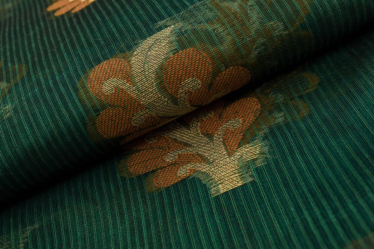 Blended cotton saree SS3196