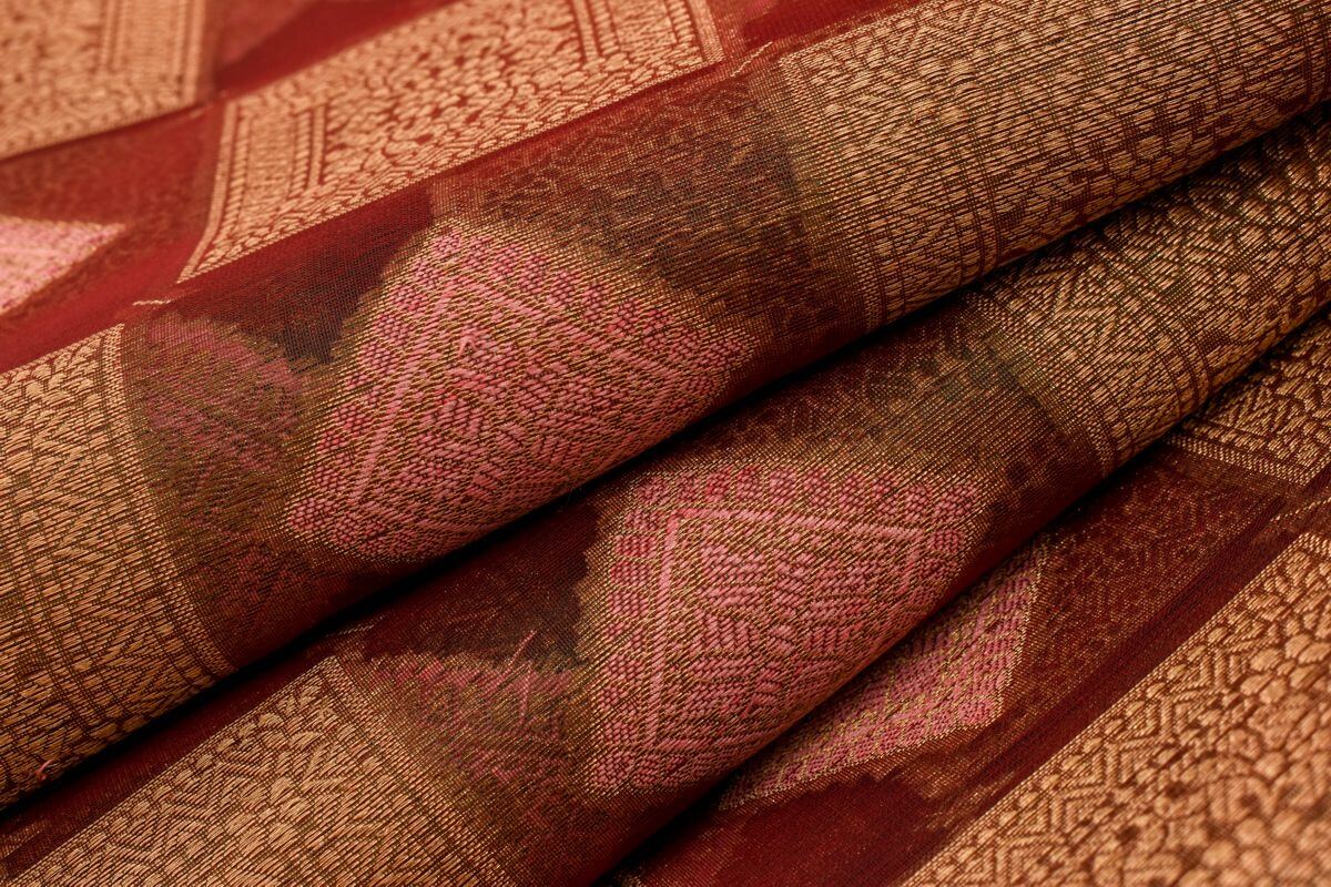 Blended cotton saree SS3086