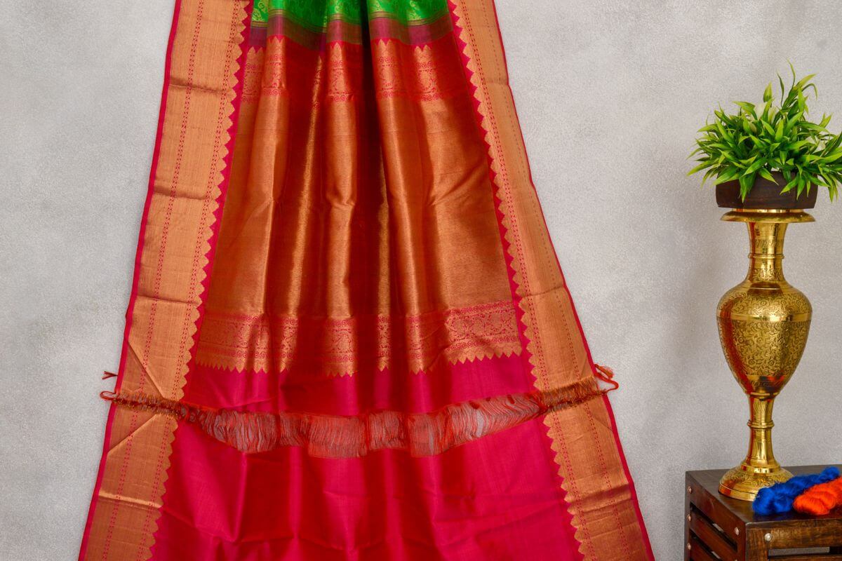Bridal Kanjivaram silk saree SS1724
