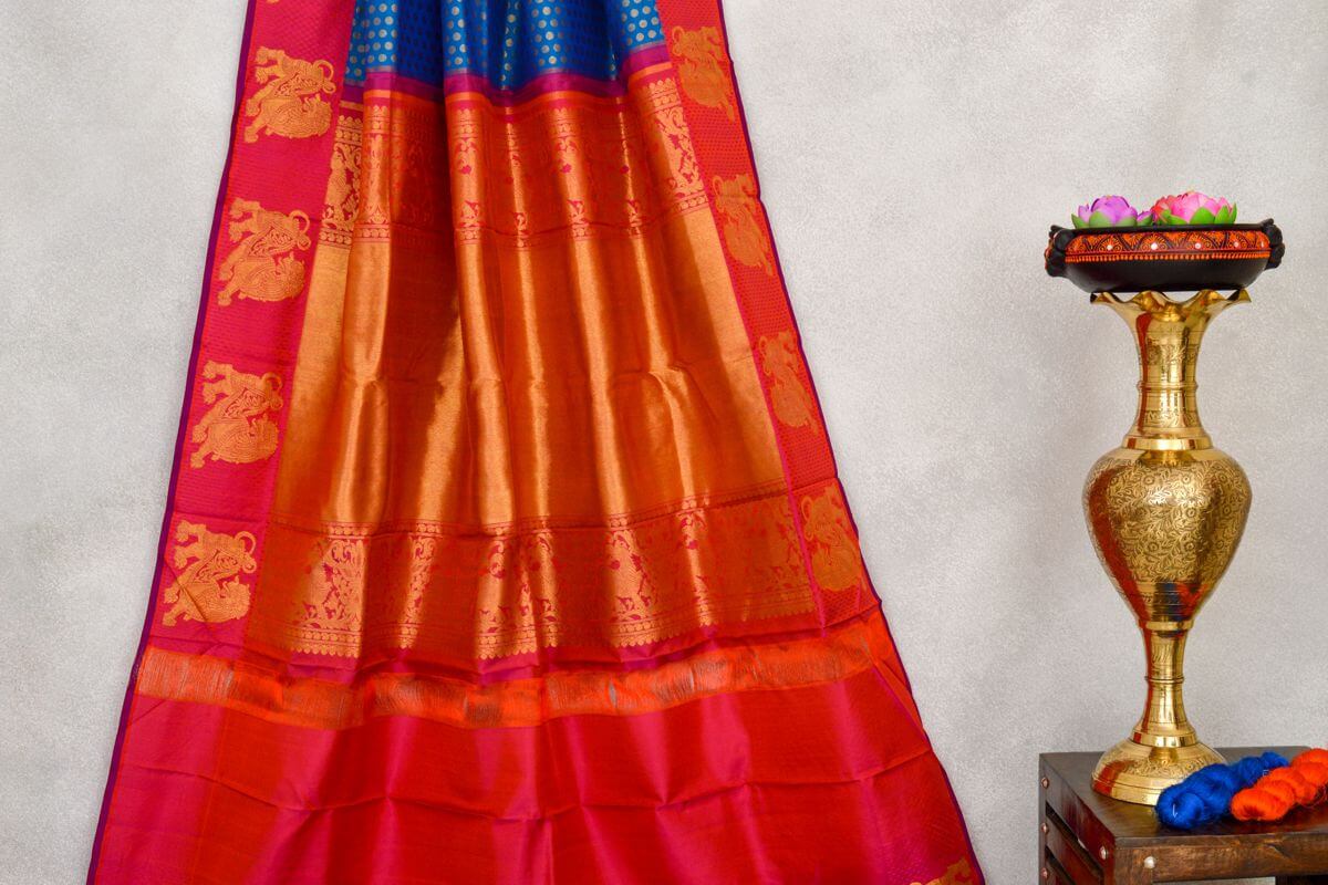 Bridal Kanjivaram silk saree SS1736