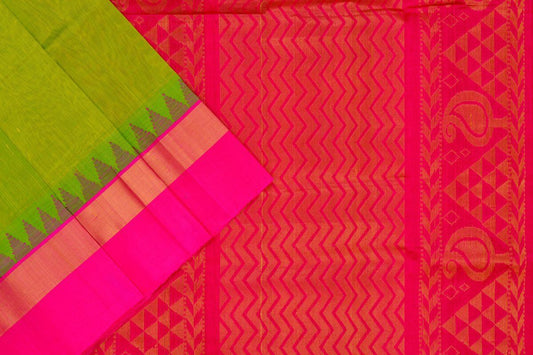 Silk cotton saree AC139