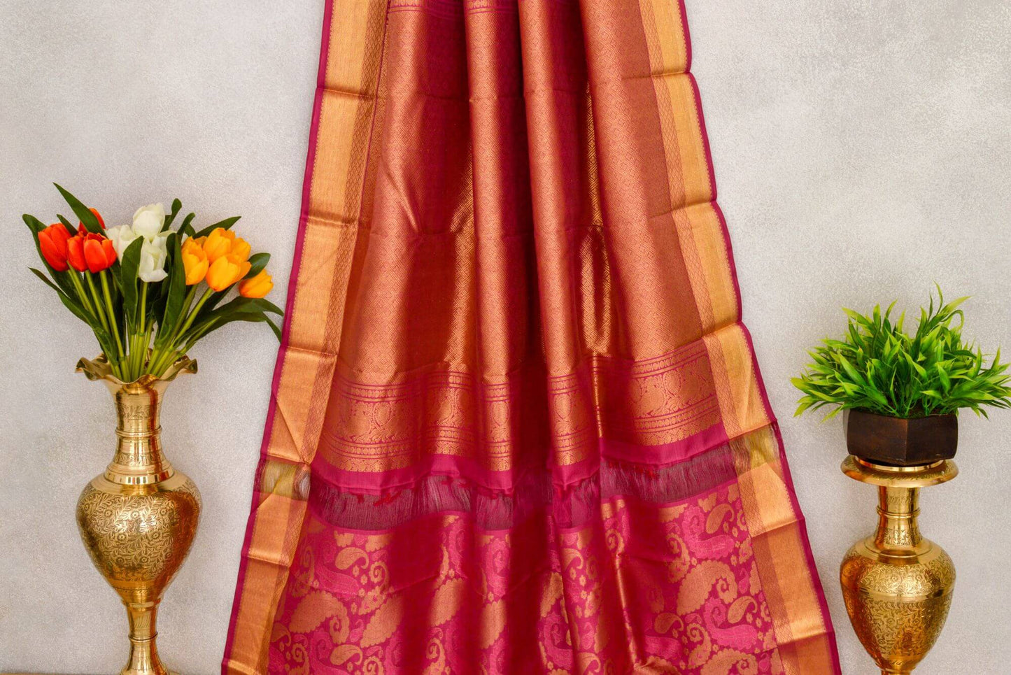 Bridal Kanjivaram silk saree SS1100