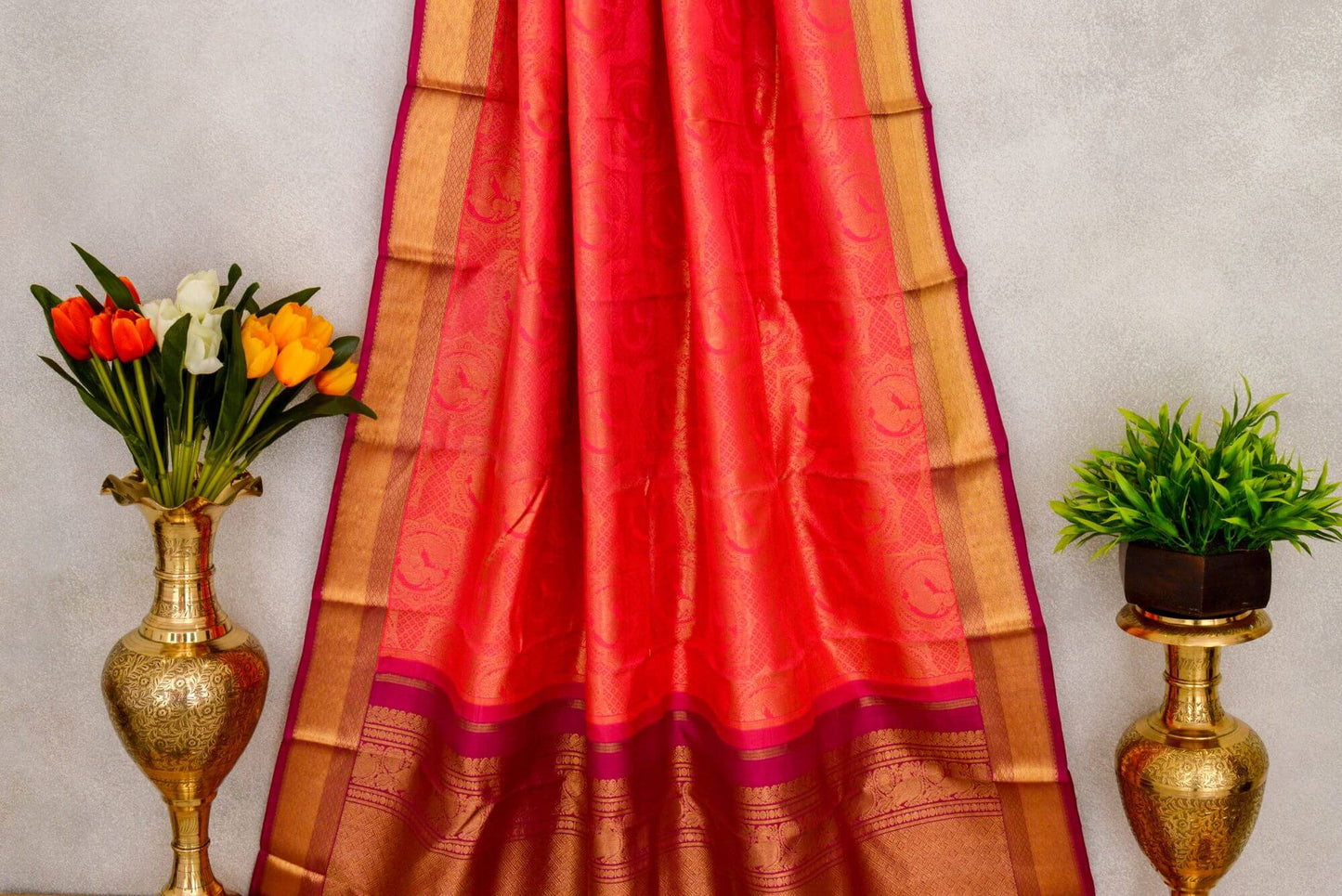 Bridal Kanjivaram silk saree SS1100