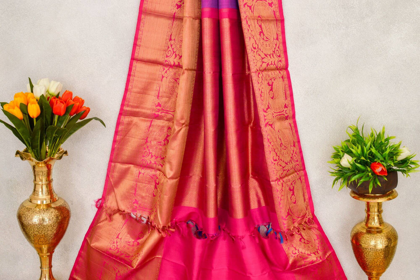 Bridal Kanjivaram silk saree SS1243