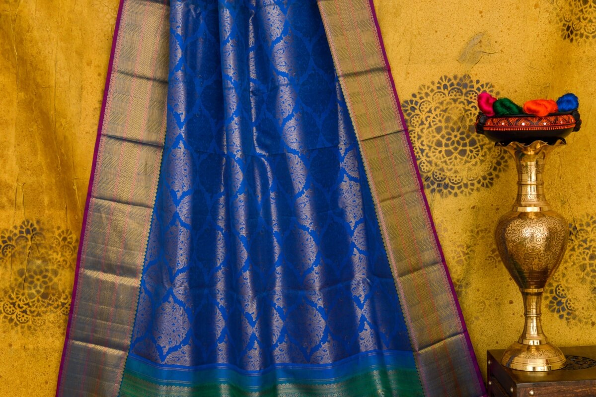 Bridal Kanjivaram silk saree SS1883