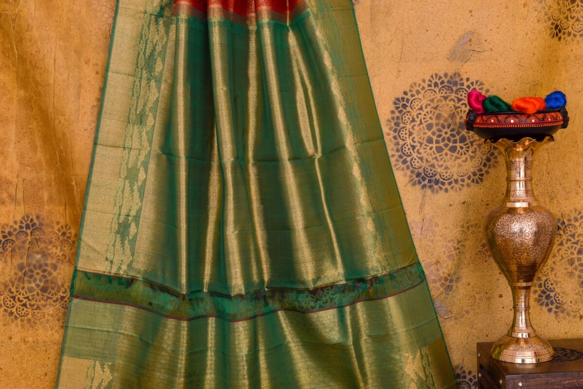Bridal Kanjivaram silk saree SS1885