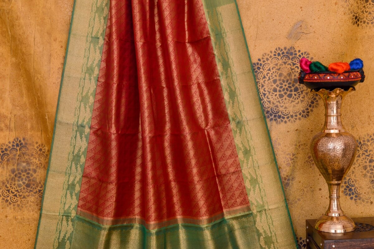 Bridal Kanjivaram silk saree SS1885